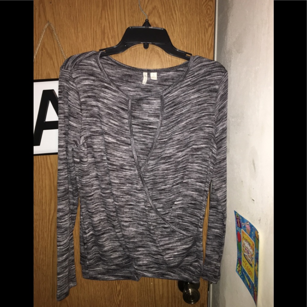 A loose fit sweatshirt